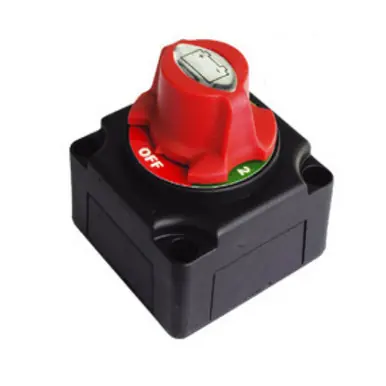 BE2 Switch Components – 300A Mini Battery Selector 1-2-Both-OFF IP66 Clearance