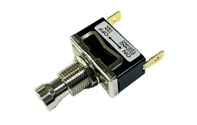 Flash Sale PE1-1A-DC-1 Switch Components – Push Button 2P SPST OFF-ON Tab