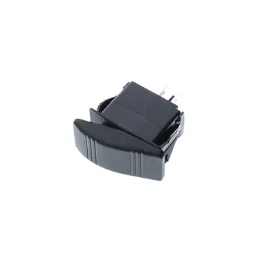 Must Have SRD1-1B-DC-1-BNN Switch Components – Contura Rocker 2P SPST OFF-(ON) Black IP56