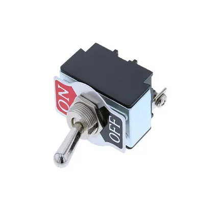TB2-1A-DC-4 Switch Components - Toggle - 2P SPST OFF-ON, Screw Budget