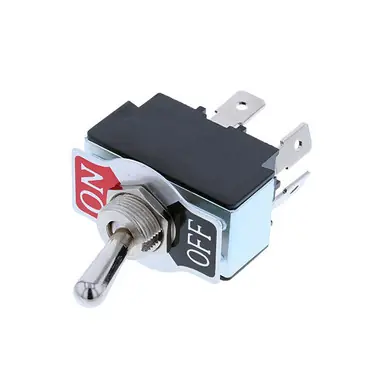 TB2-2A-DC-1 Switch Components - Toggle - 4P DPST OFF-ON, Tab Professional Grade