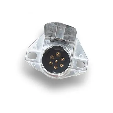 One Day Deal TC7-SE1-Z Switch Components - Heavy Duty 7-Pole Diecast Connector - Socket