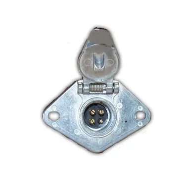 TC4-SC1-Z Switch Components - 4-Pole Diecast Connector - Socket Price Drop