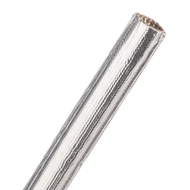 Last Chance TTN0.63SV22 TechFlex Tube, Thermashield, 5/8 Inch, Silver, 22 Inch Piece