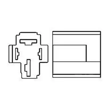 Crafted VCF71000 - TE Connectivity 1393310-4 Maxi Relay Socket