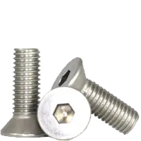 1/2"-13 x 2" Flat Head Socket Cap Screws, 18-8 Stainless Steel A2, Full Thread, Qty 50 Express Delivery