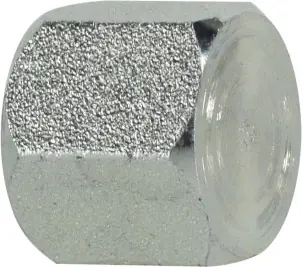 Secure Checkout Midland Metal 0304C3 Cap Nut, 2 in Female JIC, Steel