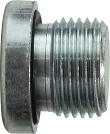 Midland Metal 9522H16 Hollow Hex Plug, 1 in Male BSPP, Steel Limited Time