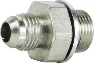 One Day Deal Midland Metal 70021212 Adapter, 3/4 in MJIC x 3/4 in Male BSPP, Steel