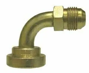 Express Delivery Midland Metal 18042020 90 deg Adapter Elbow, 1-1/4 in MJIC x 1-1/4 in Code 62 Flanged, Steel