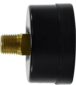 Midland Metal 80301 Pneumatic Pressure Gauge, 2 in Dial, 0 to 15 psi Measuring Range, 1/4 in Connection Big Sale
