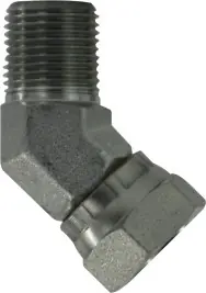Midland Metal 15032020 45 deg Swivel Adapter Elbow, 1-1/4 in Male Pipe x 1-1/4 in FNPSM, Steel Mega Sale