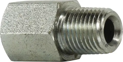 Midland Metal 640486 Straight Adapter, 3/4 in Female ORB x 3/8 in MIP, Steel Direct From Factory