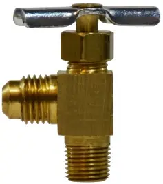Flare x Male Pipe 5/16X1/8 M FL X M 90 NEEDLE VLV - 46038 Place Order