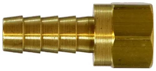 Midland Metal 32336 Swivel Adapter, 3/8 in Hose Barbed x 3/8 in 37 deg Female JIC Flared, Brass Place Order