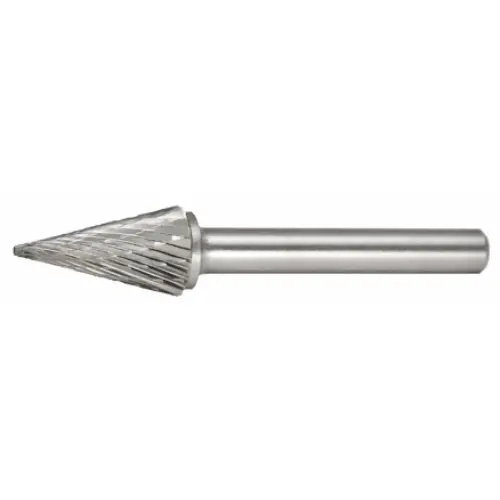 Free Returns Alfa Tools B71233DL Sm-1L Carbide Burr Taper Cone Pointed 6" Oal Double Cut
