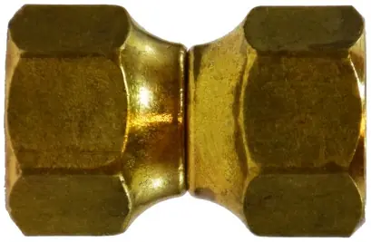 Grab Now Midland Metal 10486 Swivel Union, 3/4 in SAE 45 deg Female Flared x 3/4 in SAE 45 deg Female Flared, Brass