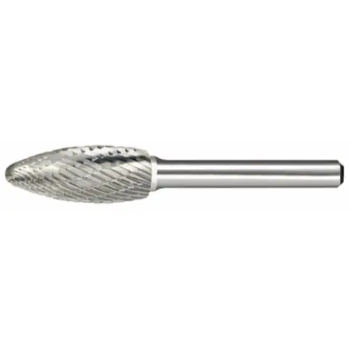 Alfa Tools B71273DTN Sh-5 Carbide Burr Flame Double Cut Tin Coated Mega Sale