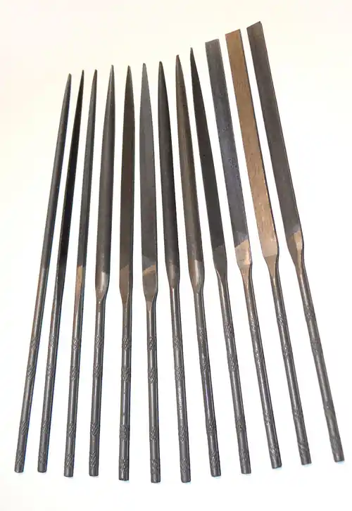 Alfa Tools F62258 6-1/4" 0 Slitting Needle File, 12 Pack New Arrival
