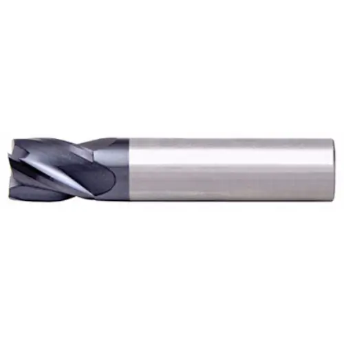 Alfa Tools SCS60645AL 3/16 4 Flute Single End Center Cutting Altin Carbide Stub End Mill In Demand