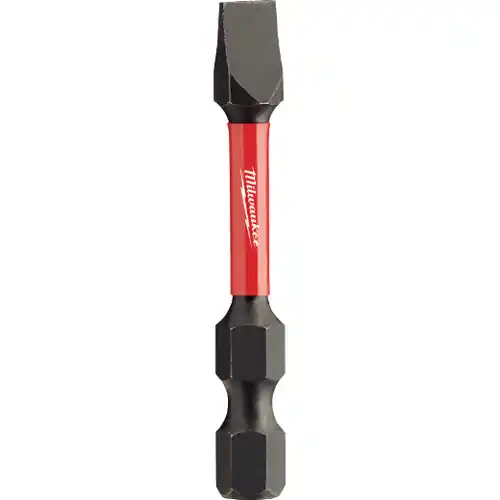 Affordable Milwaukee Tool 48-32-4758 SHOCKWAVE Impact Duty 2"Slotted 1/4" Power Bits Bulk 25, 25 Pack