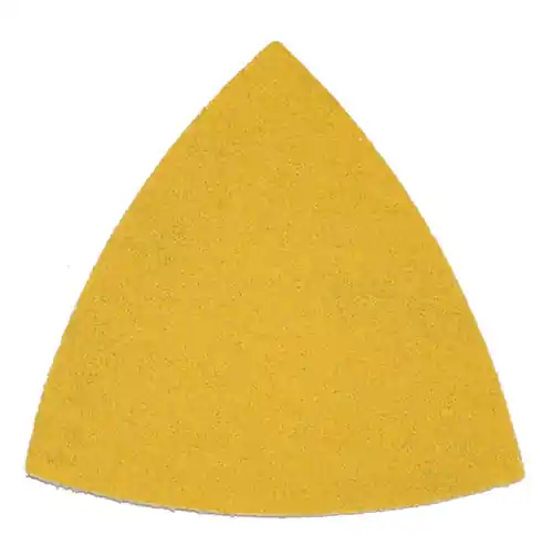 One Day Deal Alfa Tools PTAB2080 80G Psa Bosch 2 Triangles Aluminum Oxide Gold Paper, 50 Pack