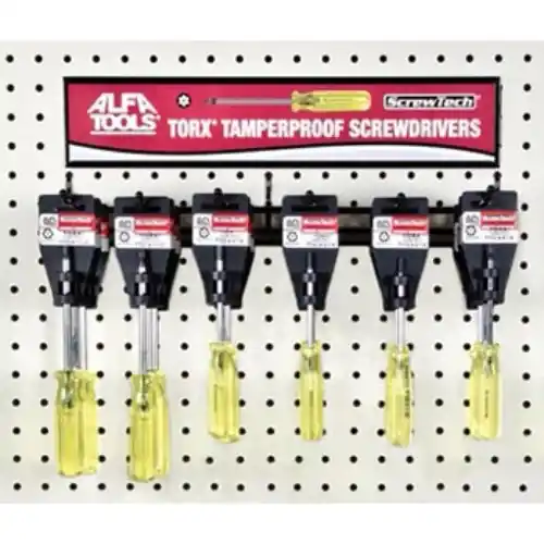 Budget Alfa Tools SCDT x 18T 18 pc Torx Tamperproof Display