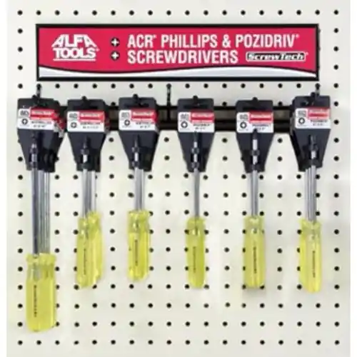 Mega Sale Alfa Tools SCDPP18 18 pc Acr Phillips &Pozidriv Display