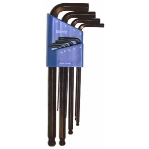 Alfa Tools HK13609 9 pc Ball Hex-L Key Metric Set Clearance