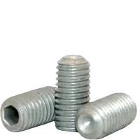 Buy Today M4-0.70 x 8 mm Socket Set Screws, Cup Point, Metric Class 45H, Zinc-Bake Cr+3, Coarse (UNC), Alloy Steel, ISO 4029 / DIN 916, Qty 100