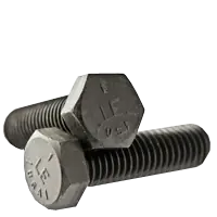 5/16"-24 x 4 1/2" Hex Cap Screws, Grade 5, Plain Finish, Partial Thread, Fine (UNF), Medium Carbon Steel, Made in USA, Qty 50 Last Chance