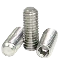 1/4"-20 x 5/16" Socket Set Screws, Flat Point, 18-8 Stainless Steel, Coarse (UNC), Qty 100 High Quality
