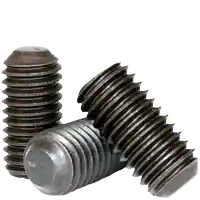 5/8"-11 x 5/8" Socket Set Screws, Standard, Flat Point, Thermal Black Oxide, Coarse (UNC), Alloy Steel, Qty 50 Factory Price