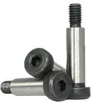 Grab Now 5/8"-1/2-13 x 3 1/4" Socket Shoulder Screws, Thermal Black Oxide, Coarse (UNC), Alloy Steel, Qty 10