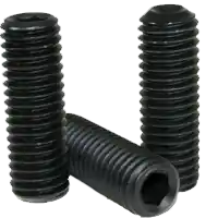 7/16"-14 x 1/2" Socket Set Screws, Cup Point, Thermal Black Oxide, Coarse (UNC), Alloy Steel, Qty 100 Express Delivery