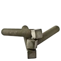 Special Offer 1/4"-20 x 1 1/4" Square Head Set Screws, Flat Point, Plain Finish, Coarse (UNC), Case Hardened, Qty 100