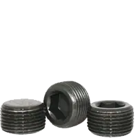 2"-11 1/2 Pipe Plugs, 3/4" Taper, Hex Dry-Seal, Black Oxide, Alloy Steel, Made in USA, Qty 1 Buy Today
