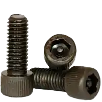 Last Chance 4-40 x 1/2" Socket Head Cap Screws, Tamper-Resistant, Thermal Black Oxide, Full Thread, Coarse (UNC), Alloy Steel, Qty 100