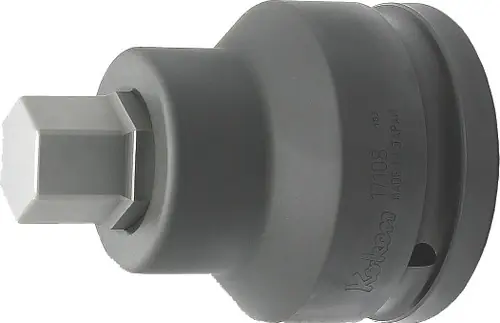 Ko-ken 17108.32-27 1.1/2 Sq. Dr. Bit Socket 27mm Hex Length 115mm Limited Offer