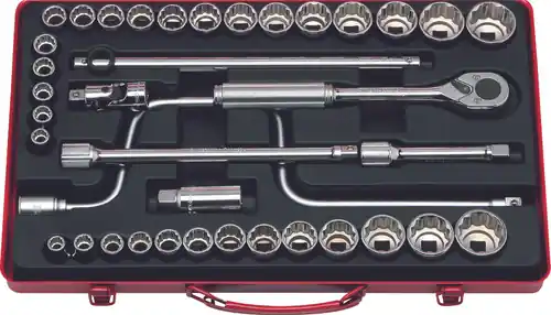 Limited Offer Ko-ken 4238AM 1/2 Sq. Dr. Socket set 12 point 38 pieces