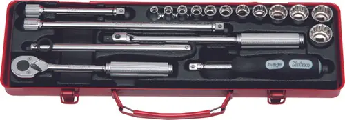 Ko-ken 3200M 3/8 Sq. Dr. Socket set 6, 12 point 18 pieces Grab Now