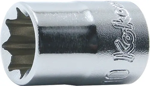 Ko-ken 3415M-12 3/8 Sq. Dr. Socket 12mm Double Square Length 27mm Premium