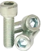 10-32 x 2 1/2" Socket Head Cap Screws, Zinc-Bake Cr+3, Partial Thread, Fine (UNF), Alloy Steel, Qty 100 Get Yours