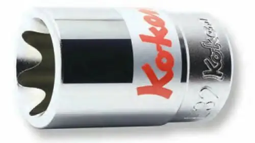 Ko-ken 6425-E18 3/4 Sq. Dr. TORX E18 Socket - Length 50mm Affordable