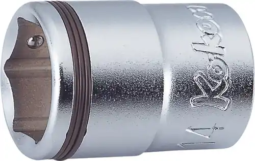 Fast Shipping Ko-ken 3450M-22 3/8 Sq. Dr. Socket 22mm Nut Grip Length 29mm