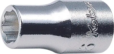 Fast Shipping Ko-ken 2410M-6 1/4 Sq. Dr. Socket 6mm Surface Length 22mm
