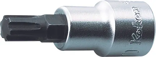 Ko-ken 4027.60-M13 1/2 Sq. Dr. Bit Socket Ribe-CV M13 Length 60mm Buy Direct