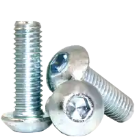 5/16"-24 x 5/8" Button Head Socket Cap Screws, Zinc-Bake Cr+3, Full Thread, Fine (UNF), Alloy Steel, Qty 100 Trending