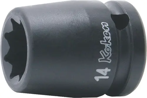 Buy Today Ko-ken 14415M-18 1/2 Sq. Dr. Socket 18mm Double Square Length 38mm
