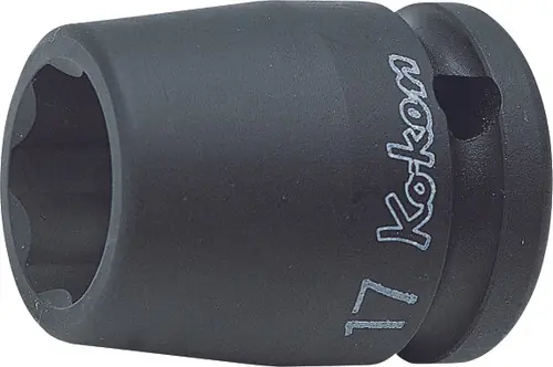 Authentic Ko-ken 14410M-17 1/2 Sq. Dr. Socket 17mm Surface Drive Length 38mm